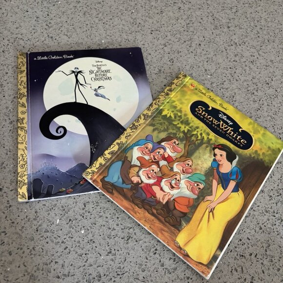 Lot 9 Walt Disney Little Golden books Some Vintage See Pics Gift Children’s Kids - Picture 3 of 6